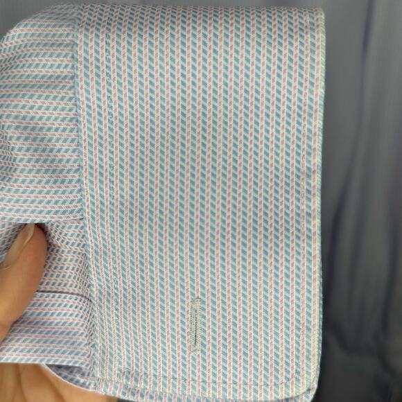 Twillory Non Iron Safe Cotton Tailored Fit Long Sleeve Dress Shirt Mens 16 36/37 - Picture 6 of 7